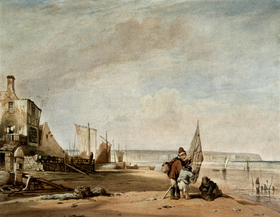 Juvenile Shrimpers, Deal von William Collins