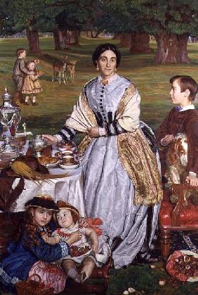 Lady Fairbairn with her Children 1864
