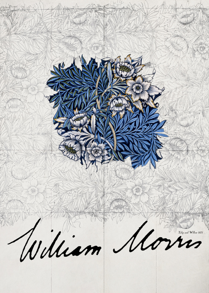 Tulpe und Weide von William  Morris