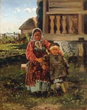 Dorfkinder 1880