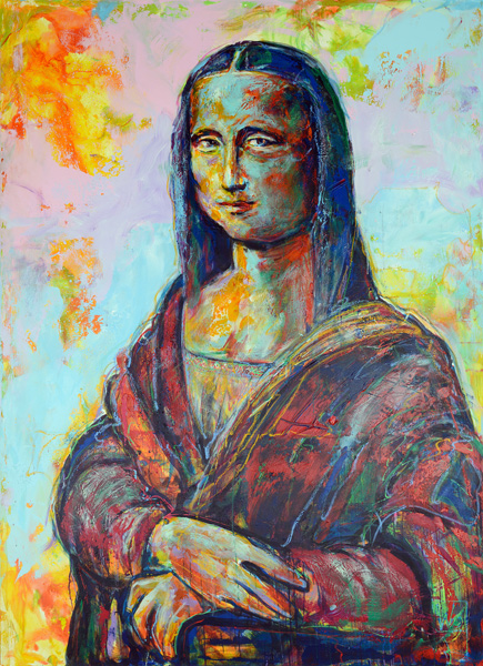 "Mona Lisa" Da Vinci von Jürgen Wölk