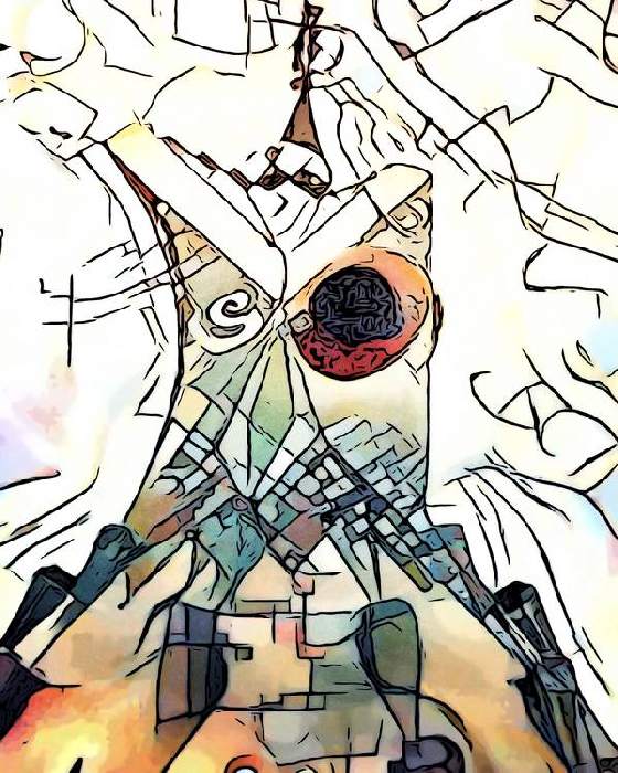 Kandinsky trifft Barcelona, Motiv 10 von zamart