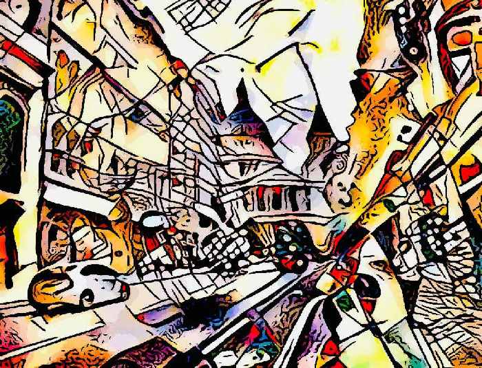 Kandinsky trifft London 8 von zamart