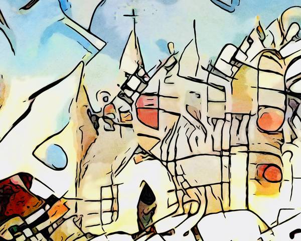 Kandinsky trifft Mallorca, Motiv 3 von zamart
