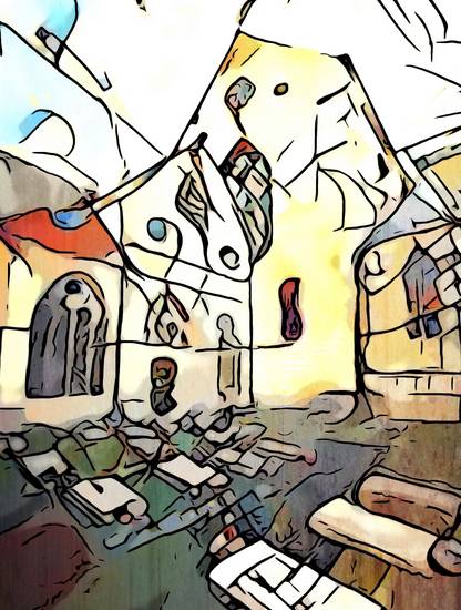 Kandinsky trifft Münster, Motiv 7 2022